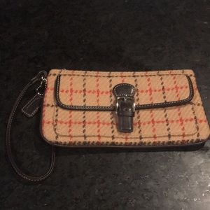 Oversized Coach Wristlet - Like New